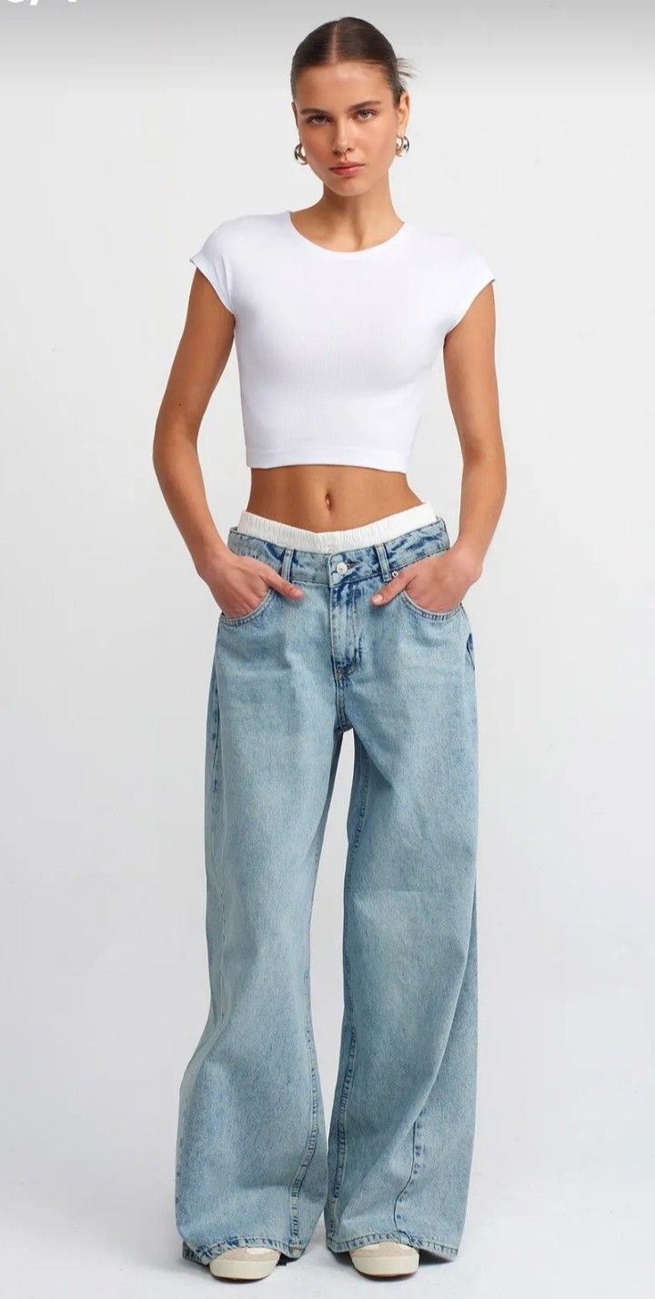 True Fit BBL Jeans Dark Blue