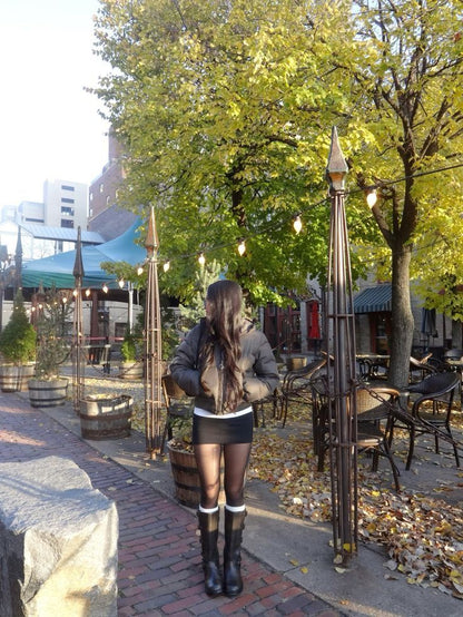 HeatHug Fleece Tights Honey Tan