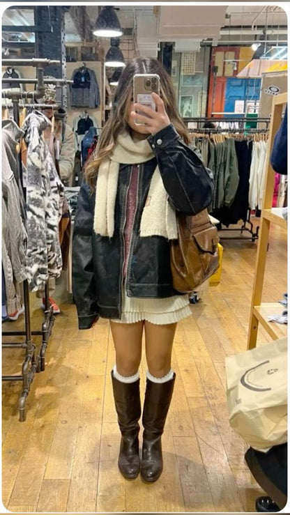 HeatHug Fleece Tights Honey Tan