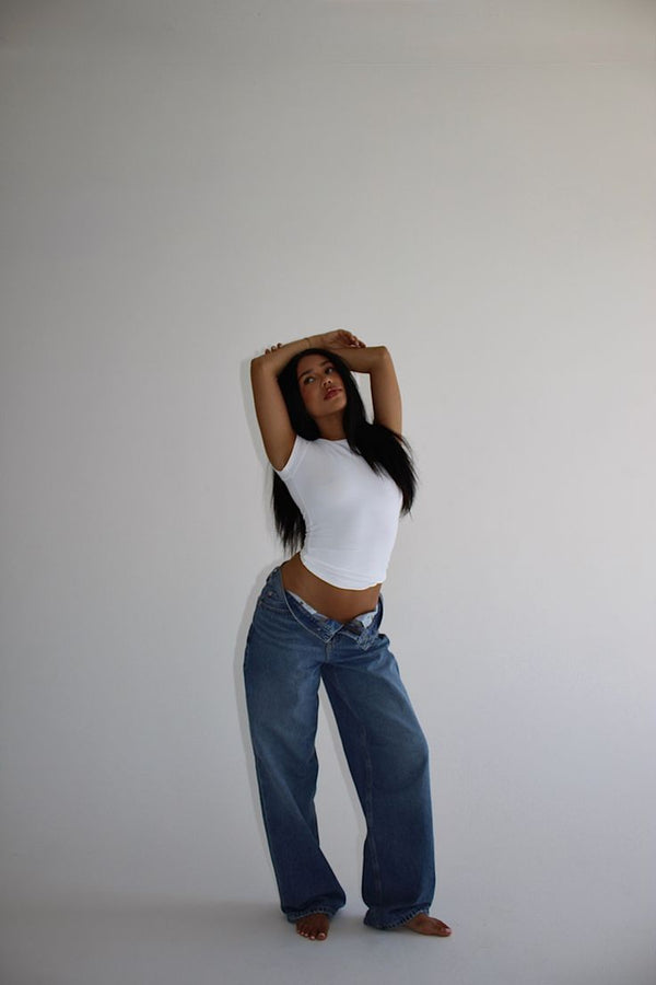 True Fit BBL Jeans Dark Blue